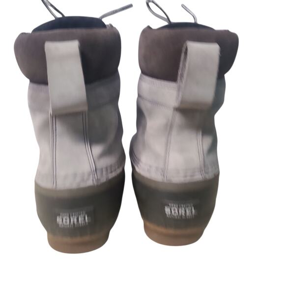 Sorel Men's Cheyenne II Lace Duck Boot Gray Quarry Size 12 - Picture 4 of 8